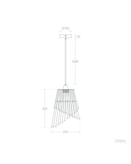 Suspension Métal Kerani