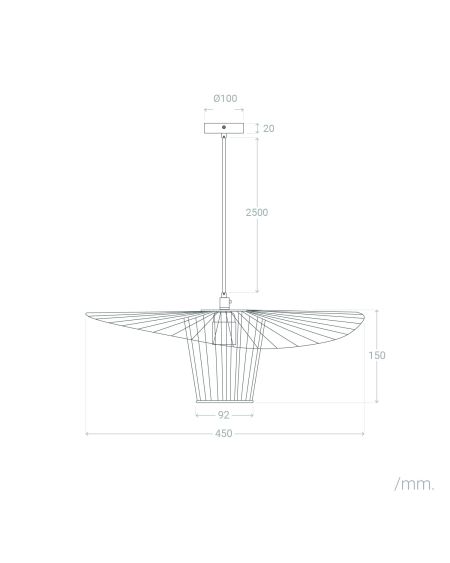 Suspension Métal Vrinda