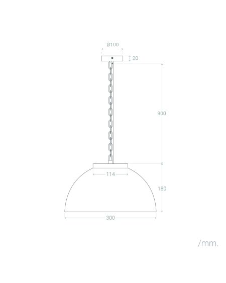 Suspension Bois Naisha S ILUZZIA