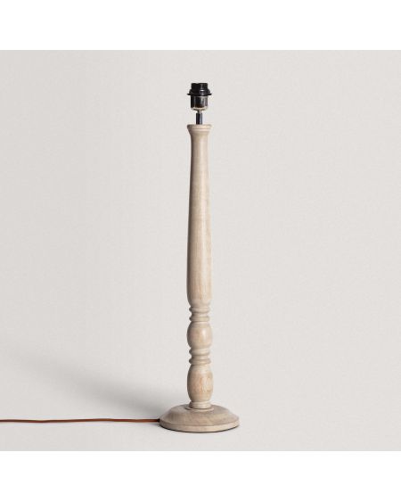 Pied de Lampe à Poser en bois Daksh ILUZZIA
