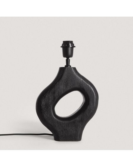 Pied de Lampe à Poser en bois Dhara ILUZZIA