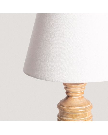 Lampe à Poser en bois Hausa ILUZZIA