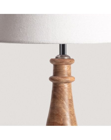 Lampe à Poser en bois Dinka ILUZZIA