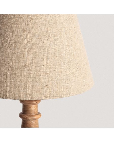 Lampe à Poser en bois Dinka ILUZZIA