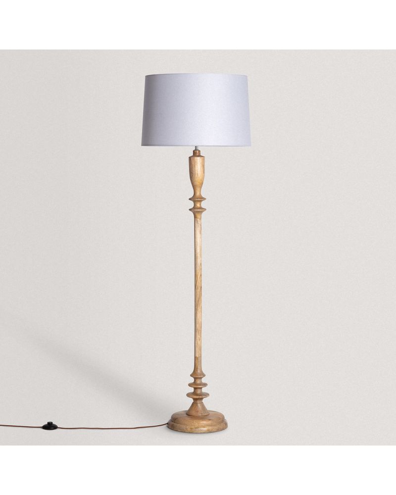 Lampadaire en bois Meena ILUZZIA