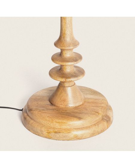 Lampadaire en bois Meena ILUZZIA