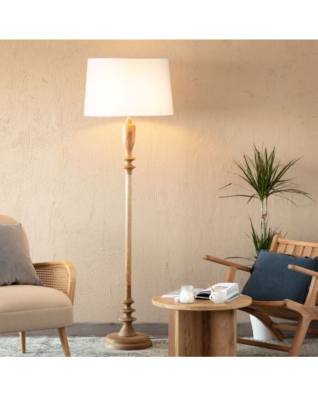Lampadaire en bois Meena ILUZZIA