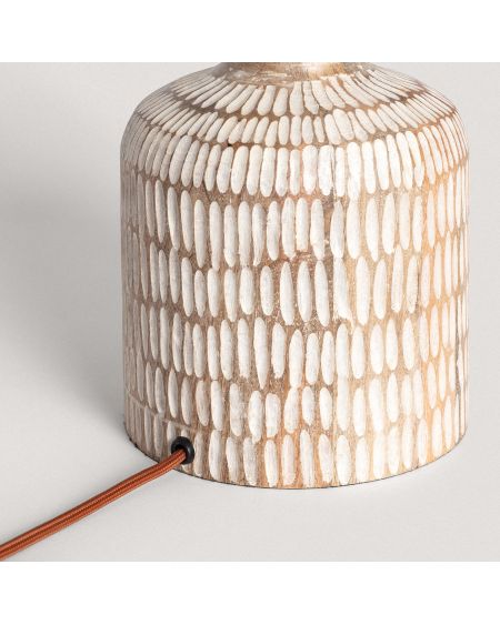 Lampe à Poser en bois Govesan ILUZZIA