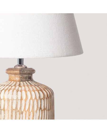 Lampe à Poser en bois Govesan ILUZZIA