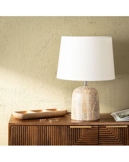 Lampe à Poser en bois Koson ILUZZIA
