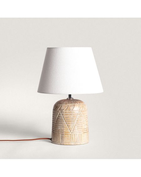 Lampe à Poser en bois Koson ILUZZIA