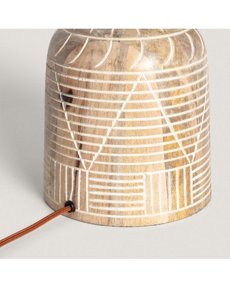 Lampe à Poser en bois Koson ILUZZIA