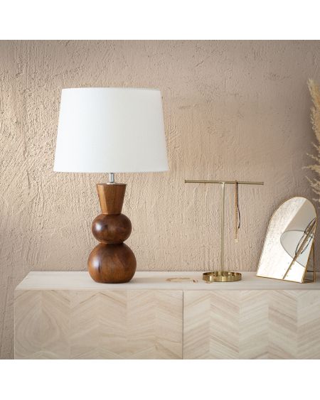 Lampe à Poser en bois Vinda ILUZZIA