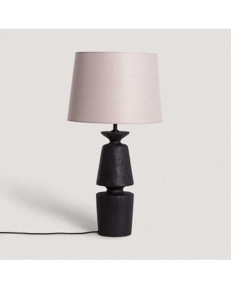Lampe à Poser Bois Alaia ILUZZIA