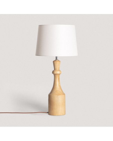 Lampe à Poser en bois Marala ILUZZIA