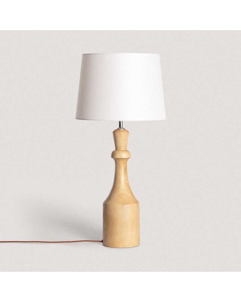 Lampe à Poser en bois Marala ILUZZIA