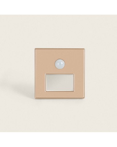 Balise Murale LED 1,5W Encastrable avec Détecteur PIR Indra