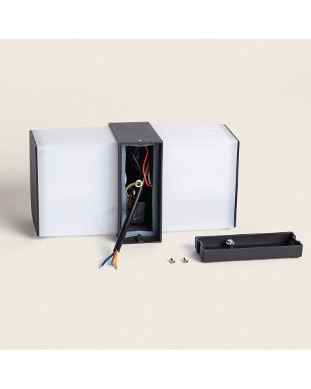 Applique Murale LED Extérieure 12W Aluminium en Saillie Berdy Duo