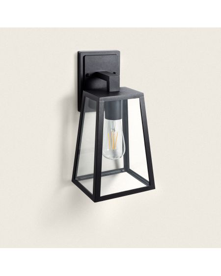 Lampe Murale Extérieure Aluminium et Verre Karan