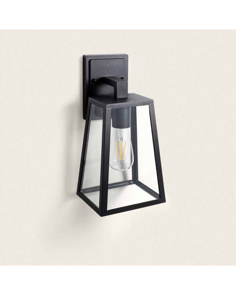 Lampe Murale Extérieure Aluminium et Verre Karan