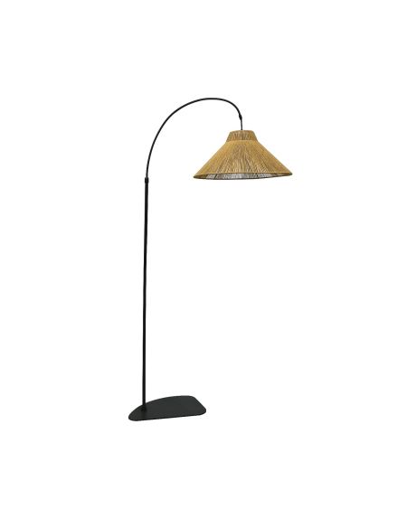 Lampadaire Extérieur Métal et Corde Montreal