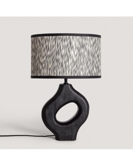 Lampe à Poser en bois Dhara ILUZZIA