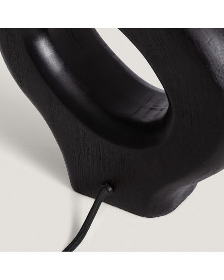 Lampe à Poser en bois Dhara ILUZZIA