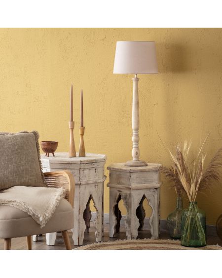 Lampe à Poser en bois Daksh ILUZZIA