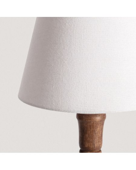 Lampe à Poser en bois Anand ILUZZIA