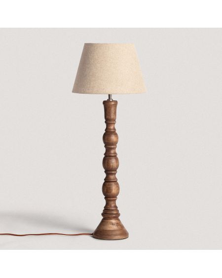 Lampe à Poser en bois Anand ILUZZIA