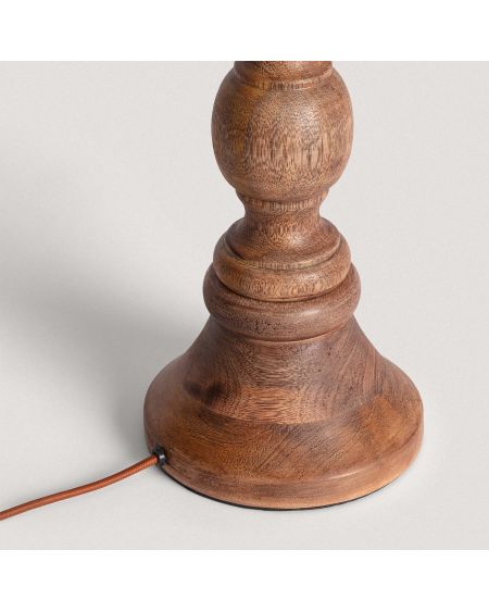 Lampe à Poser en bois Anand ILUZZIA