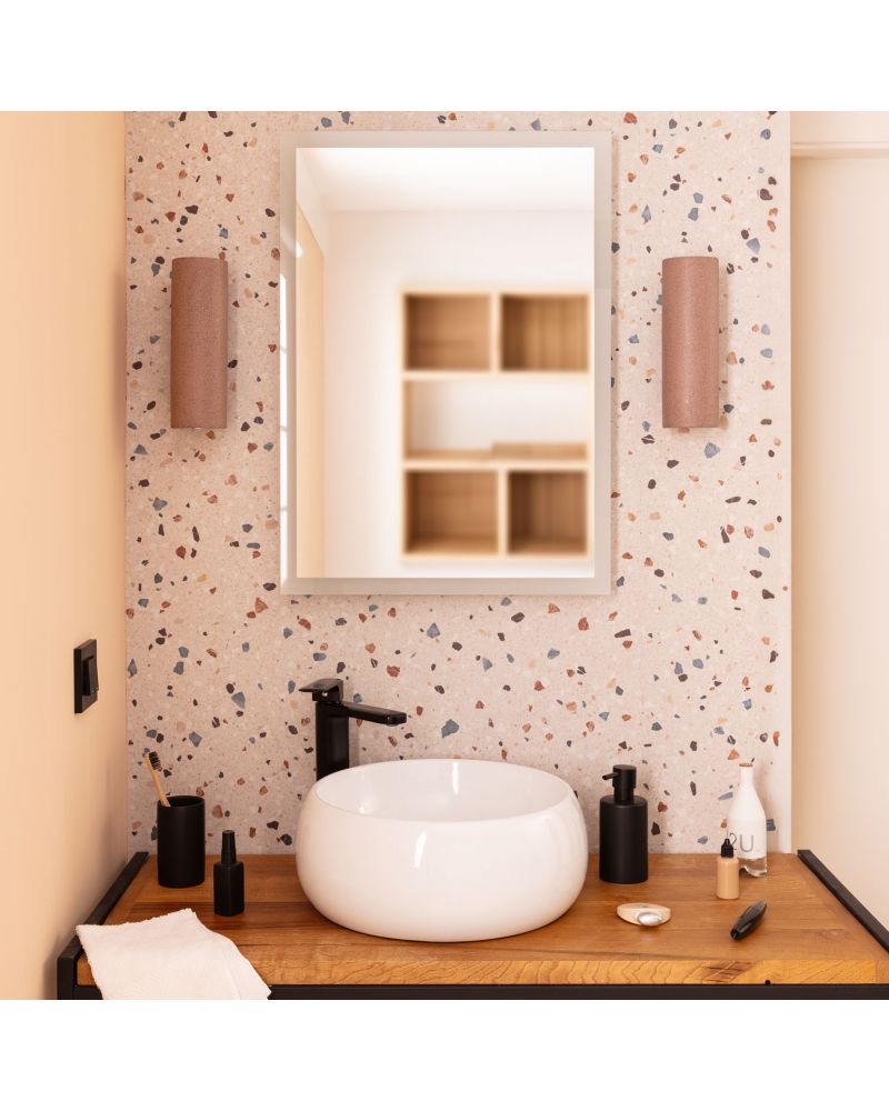 Miroir Salle de bain avec Éclairage LED Anti-buée Nerja 70x50 cm