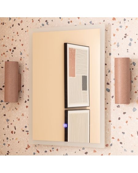 Miroir Salle de bain avec Éclairage LED Anti-buée Nerja 70x50 cm