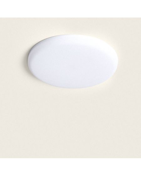 Dalle LED Ronde 18W en Saillie Coupe Ajustable Ø50-190 mm avec Boîtier de Connexions