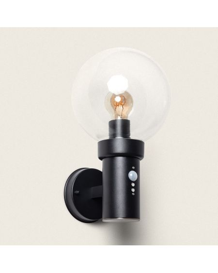 Applique Murale Extérieure Acier Inoxydable avec Détecteur PIR Optic