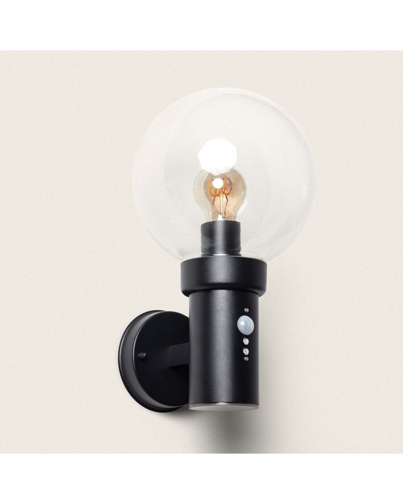 Applique Murale Extérieure Acier Inoxydable avec Détecteur PIR Optic