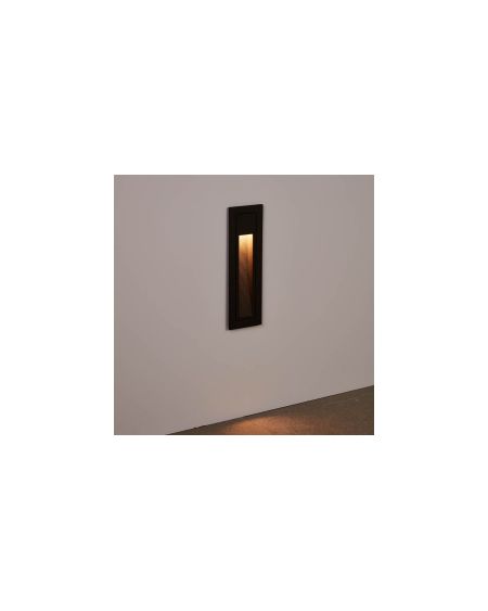 Balise Murale Extérieure LED Encastrable Anthracite Lane 3W