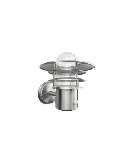 Applique Extérieure Acier Inoxydable Stage avec Capteur PIR