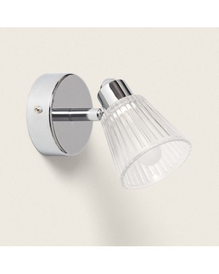 Lampe Murale 1 Spot Chrome Rain