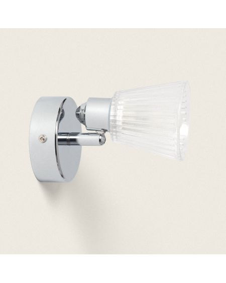 Lampe Murale 1 Spot Chrome Rain