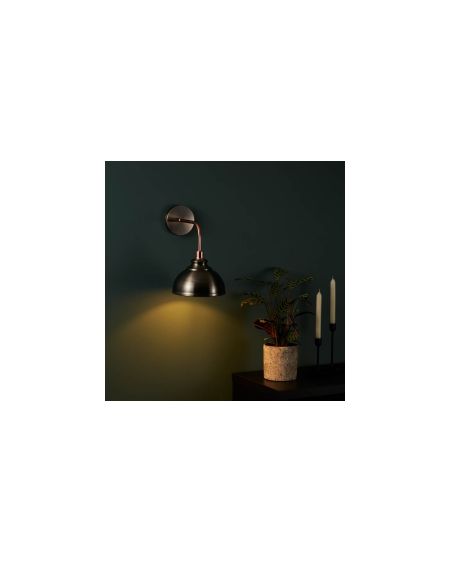 Applique Murale Métal 1 Spot Saloon pour ampoule E14
