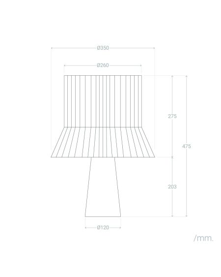 Lampe à Poser Céramique Bajawa