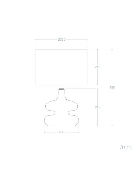 Lampe à Poser Céramique Serly