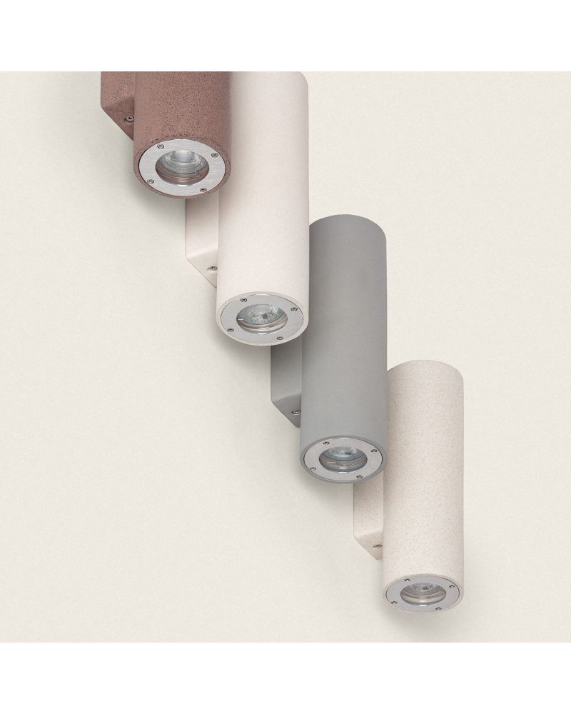 Applique Murale LED Extérieure Ciment Banjar Éclairage Double Face