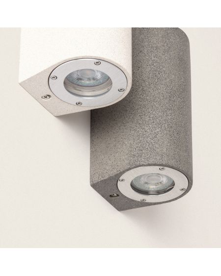 Applique Murale LED Extérieure Ciment Batu Éclairage Double Face