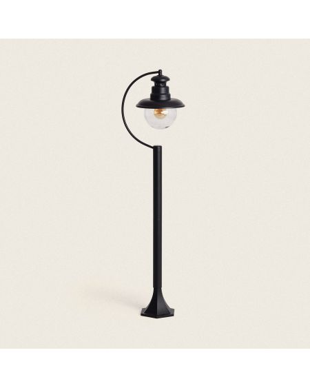 Balise Extérieure en Saillie sur Pied 120 cm Aluminium Lurnea
