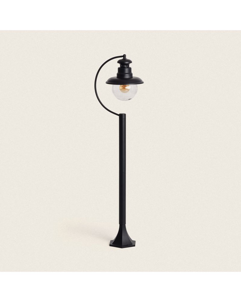 Balise Extérieure en Saillie sur Pied 120 cm Aluminium Lurnea