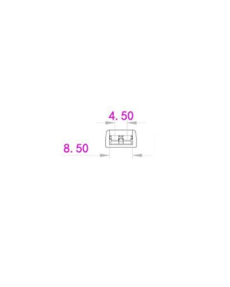 Connecteur Ruban LED 12/24V DC pour Jonction avec Vis