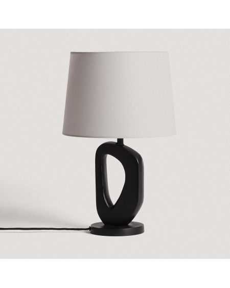 Lampe à Poser Bois Cave ILUZZIA