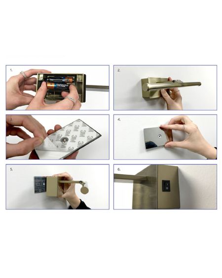 Applique LED pour Cadres 1,6W Slimlight à Piles